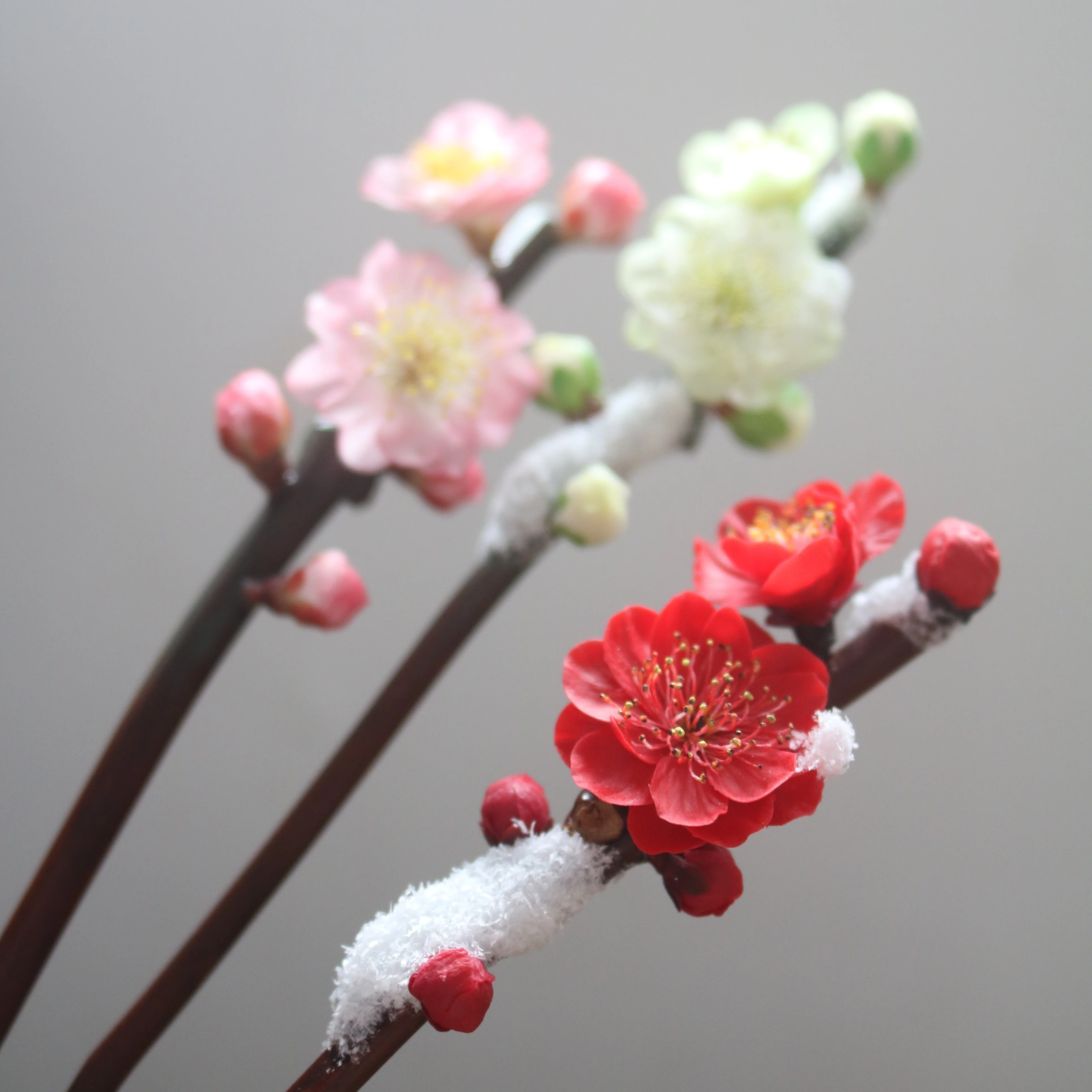 

Le'e Original, Hanmei Turning Rui, холодный фарфоровый почвен, бамбук с цветком сливы