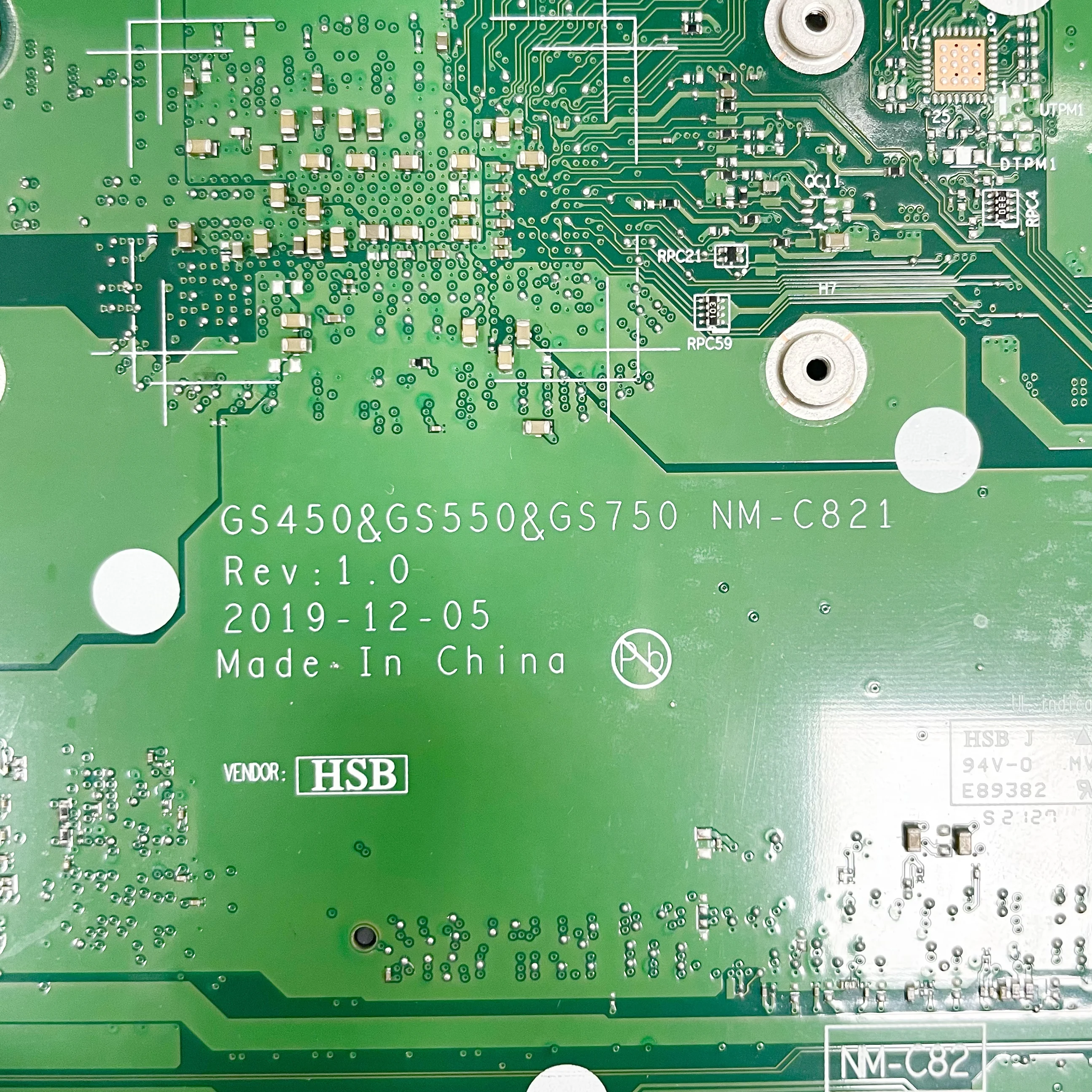 NM-C821 Scheda Madre Per Lenovo IdeaPad 3 15ADA05 IdeaPad 3 14ADA05 Scheda Madre Del Computer Portatile Con AMD R3 R5 R7 CPU, RAM 4GB 100% Test Ok