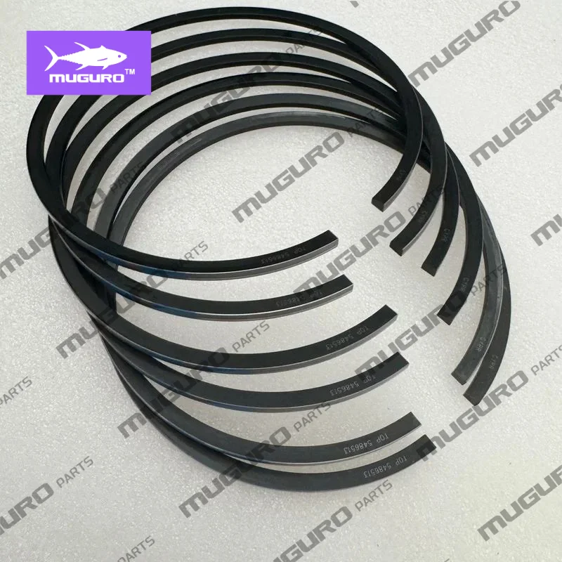 Anillo de compresión de pistón de piezas de motor diésel de vehículos ISG Foton genuinos 3698001 5486513 hecho de acero