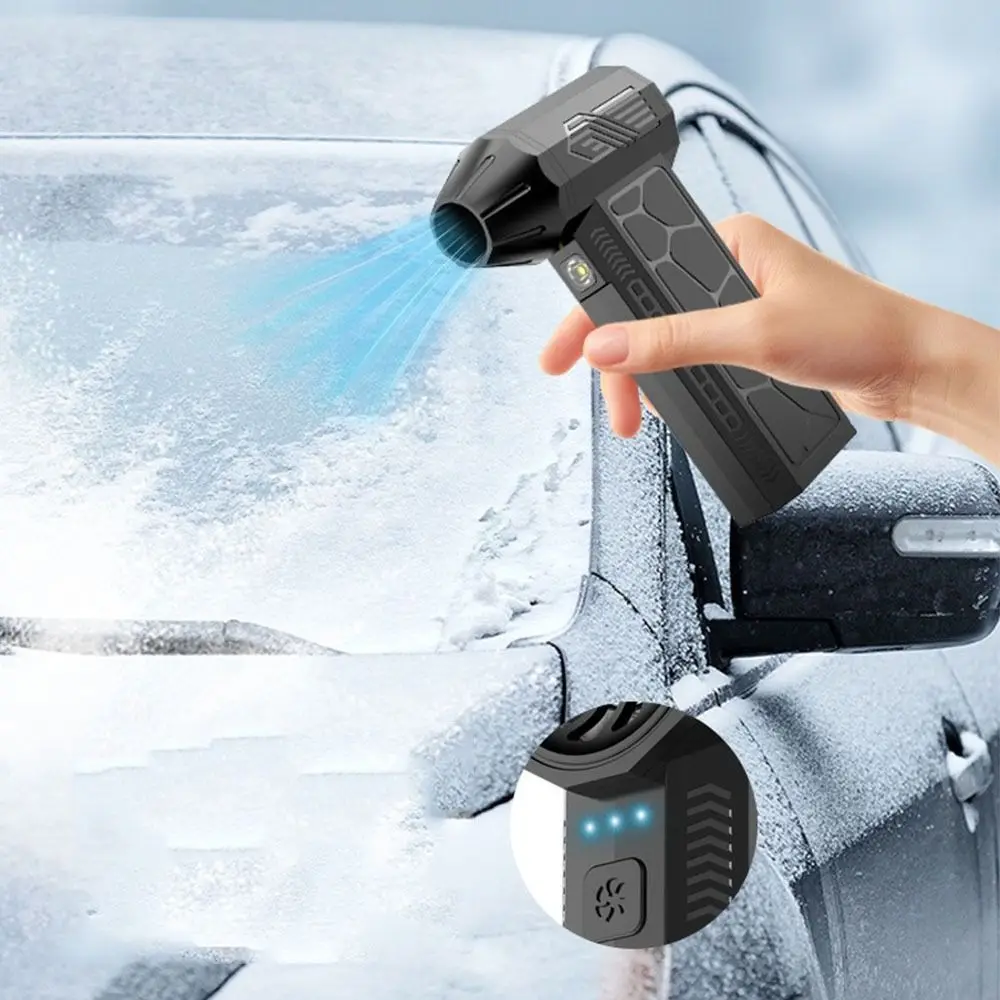 

130000RPM Electric Air Duster 3 Gear Adjustable High-speed Turbo Jet Fan Handheld Reusable Handheld Blower Dust Cleaning Tools