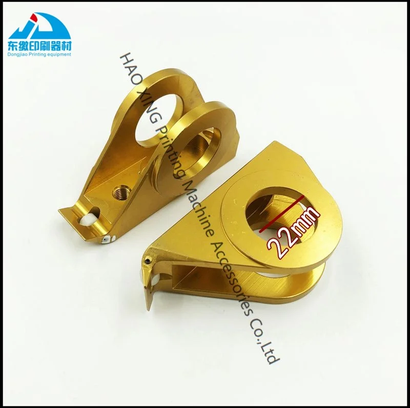 Pinza per pezzi di ricambio per macchine da stampa offset per accessori per macchine da stampa Akiyama Pinza in alluminio ID22mm con alta qualità