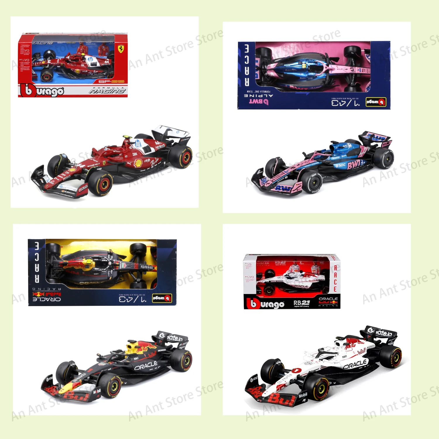 bburago-1-43-2025-red-bull-rb21-Япония-gp-f1-Формула-Автомобиль-Статический-литой-автомобиль-Коллекционная-модель-Гоночный-автомобиль-Игрушки-ferrari-sf25