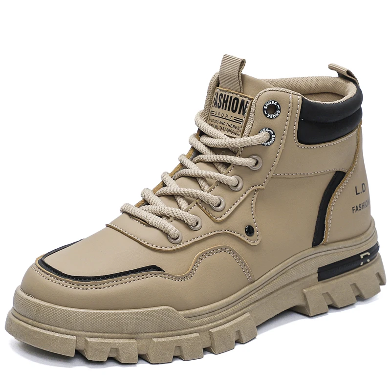 

The new designer anti-slip, comfortable and casual sports shoes, high-top men's ankle boots and leather boots are breathable