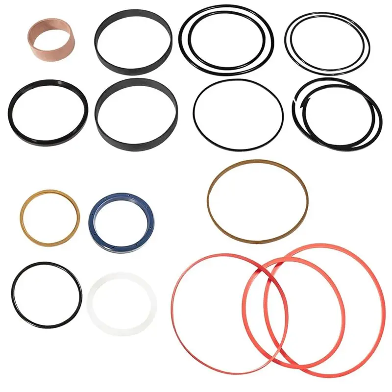 A98M Backhoe Boom Cylinder Hydraulic Seal Kit Replace AH154775 For JD 310D 315D 410D, Rod 56Mm, Bore 115Mm