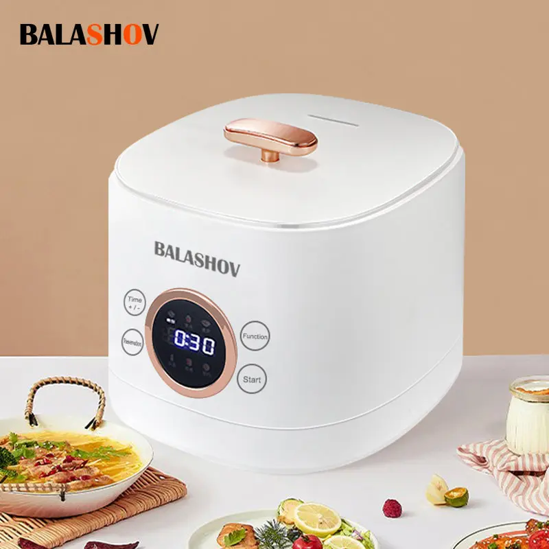 

2L Smart Rice Cooker 220V Multi Cooker Non-stick Pan Electric Cooker Fast Cooking Soup Rice Cookers Kitchen Household Appliances