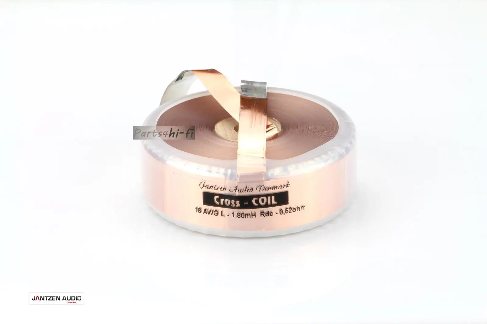 1pcs original Denmark Jantzen-audio Cross Coil Crossover/Copper Inductor 1.3mm 16AWG Series Divider inductor coil free shipping