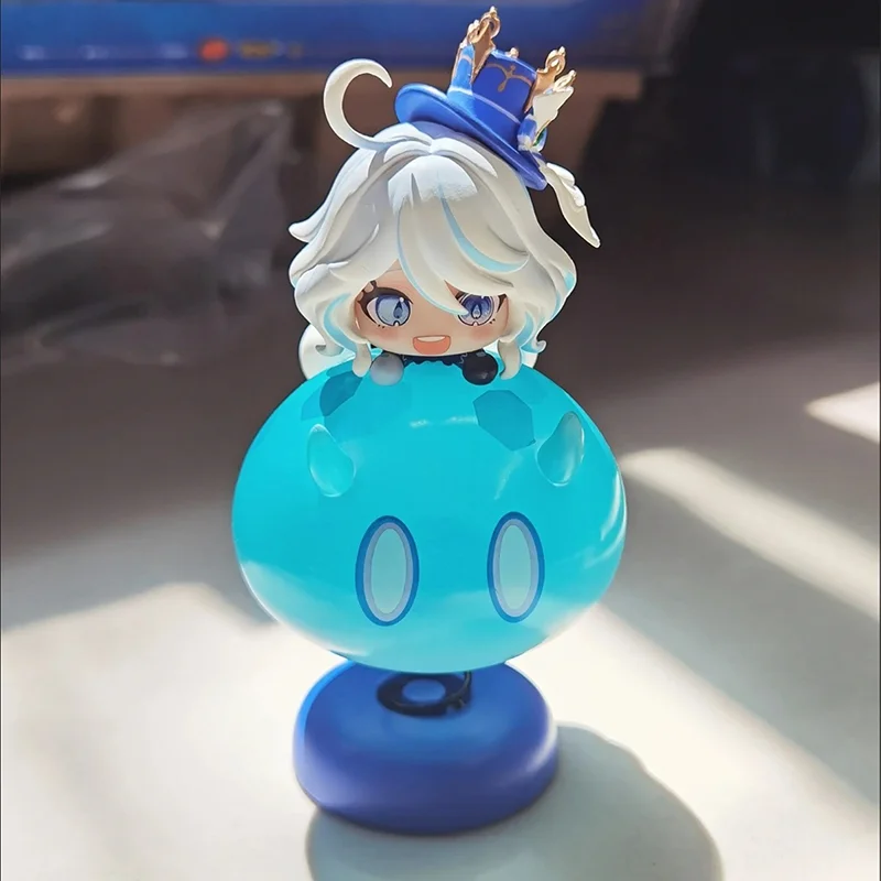 11cm Genshin Impact God of Water Hutao Q Version Furina Focalors Animation Peripheral CUTE Sweet Figure Decoration Toy Gifts