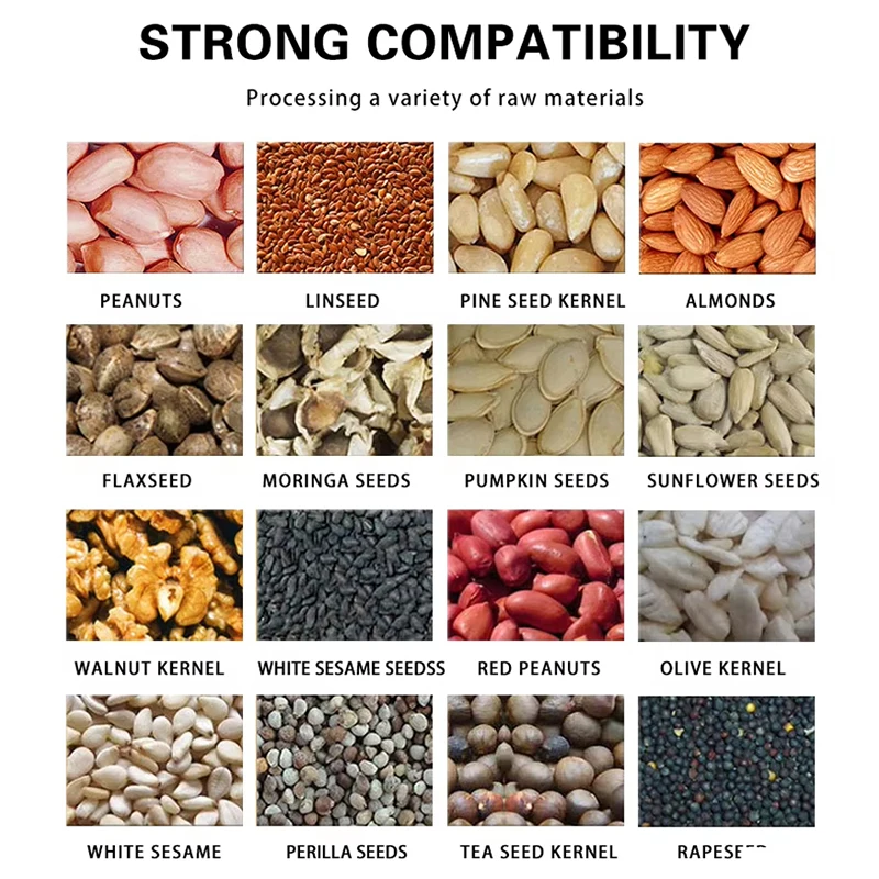 【Best】High Quality Oil Press, Fully Automatic Peanut, Sesame, Coconut Oil Manufacturing Machine, Commercial Olive Oil Extraction