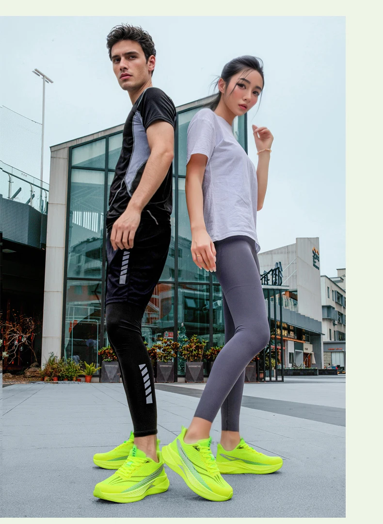 Herren-Laufschuhe mit Carbonplatte, Marathon-Sportschuhe, atmungsaktiv, leicht, bequeme Damen-Sportschuhe, ideal zum Gehen, für Reisen und Freizeitaktivitäten. – Detail 27
