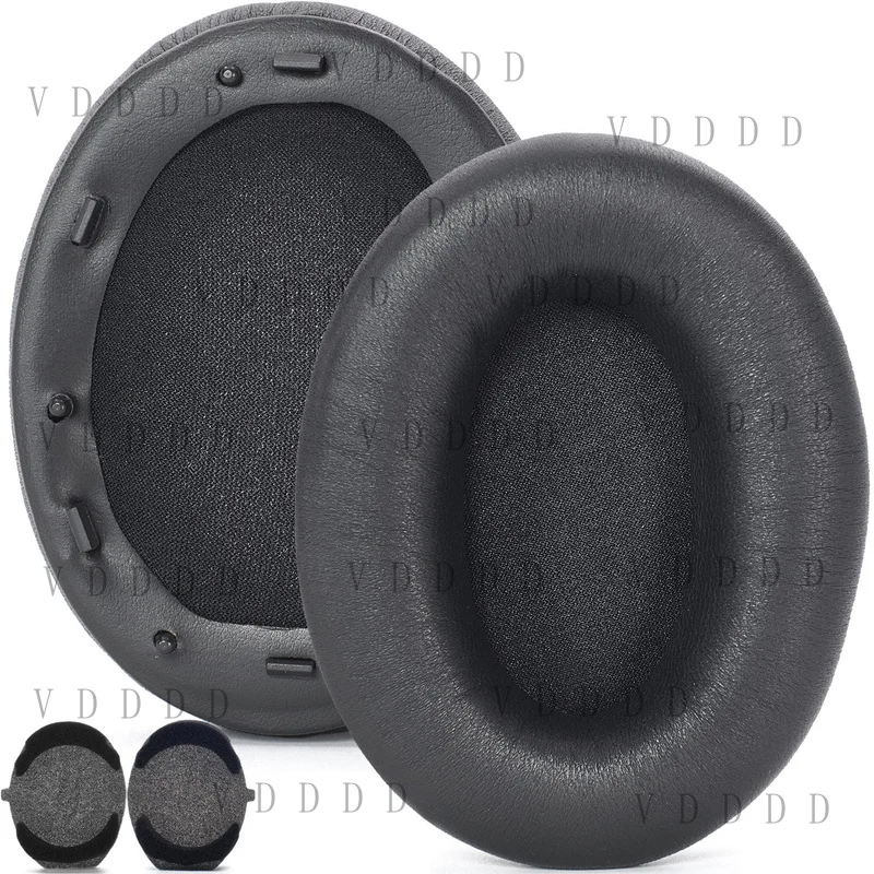 L... 2Pcs Sheepskin Ear Pads Cushion for Sony WH-1000XM3 Over-Ear Headset Replacement - view 6