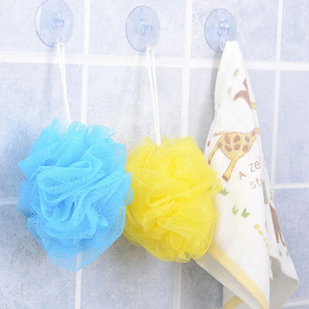 

12pcs Suction Cup Hooks Transparent Heavy Duty For Kitchen Bathroom Seamless Multi-Purpose Hanger Towels Belts Scarves Jewelry