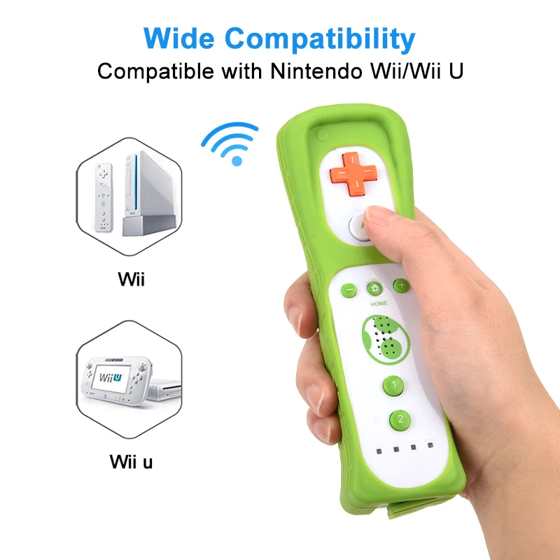 Per Console Wii telecomando Joystick Wireless con Motion Plus Gamepad con Controller Nunchuck per giochi Wii