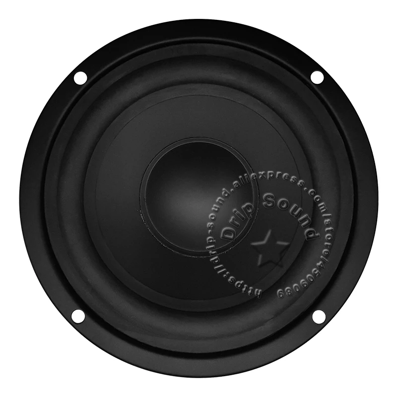 4,5-дюймовый низкочастотный динамик среднего диапазона, 80 Вт, 8 Ом, аудио, басовый динамик, стереодинамик, звуковая труба JX-QA-4101F
