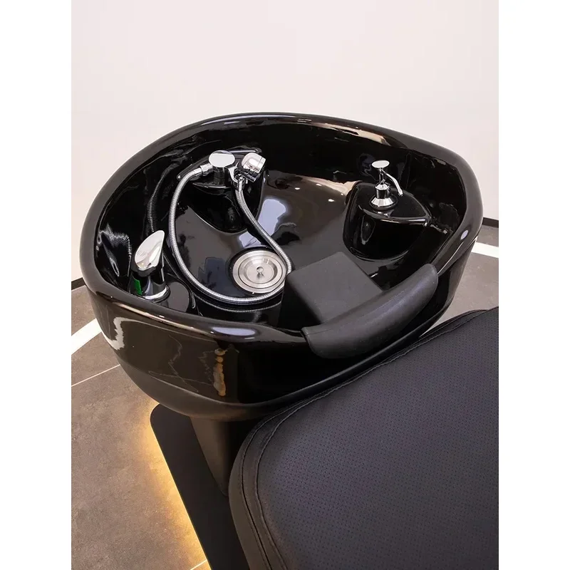 More Design High Quality Modern Customizable Commercial Furniture Massage Salon Bed Shampoo Chair – Image 4