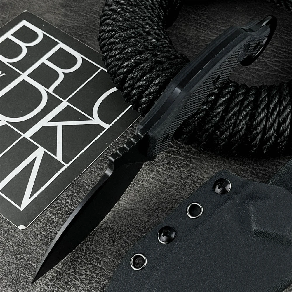 Multitool 637 Multifunction Fixed Blade Knife  All-Round Tactical Survival Knife with G10 Handle & Kydex Sheath Outdoor Tools