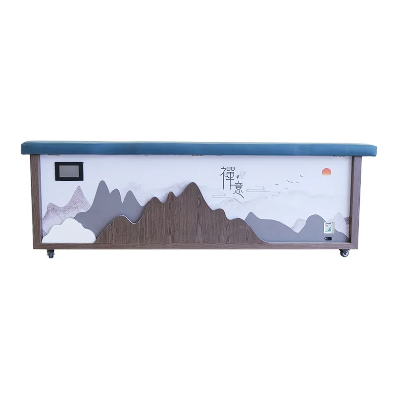 

Fully automatic, smoke-free, moxibustion bed, ternary, catalytic, intelligent, health care, physiotherapy bed