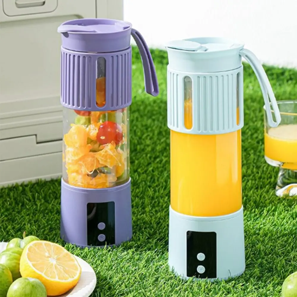 

Kitchen Mixer Portable Electric Fresh Juice Cup Wireless 450ML Fruit Blender Rechargeable Handheld Mini Juice Mixer Summer