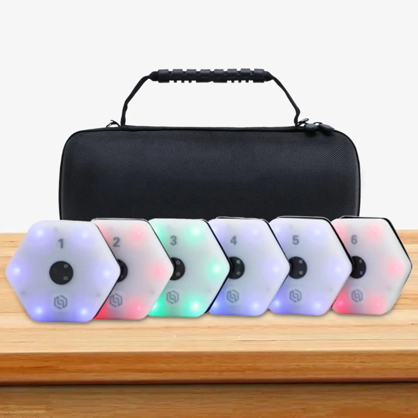 

6x Reaction Training Lights Training Lights System Portable LED Football