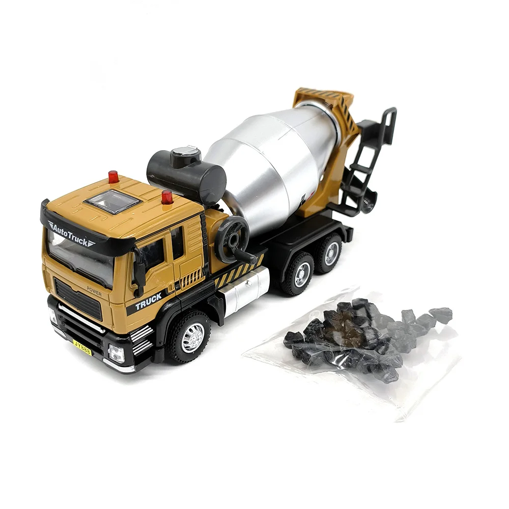 1/50 Diecast Alloy Engineering Truck Loader Tractor Excavator Construction Model Vehicle Classic Toy For Children Boy Gift