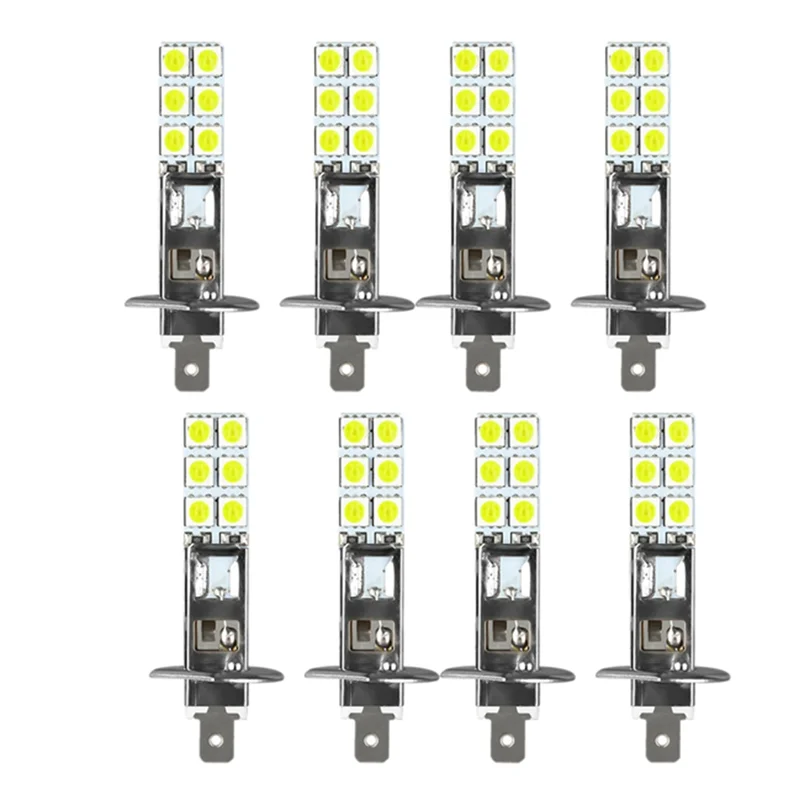 

NEW-Fog Driving Light Fog Lights Aluminum Alloy Fog Lights H1 6000K Super White 80W LED Headlight Bulbs Kit
