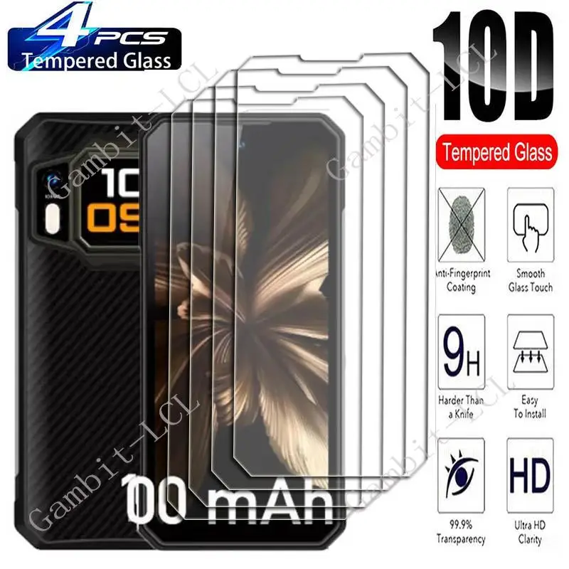 

4PCS For Oukitel WP30 Pro 6.78" Screen Protective Tempered Glass On OukitelWP30Pro WP30Pro Protection Cover Film