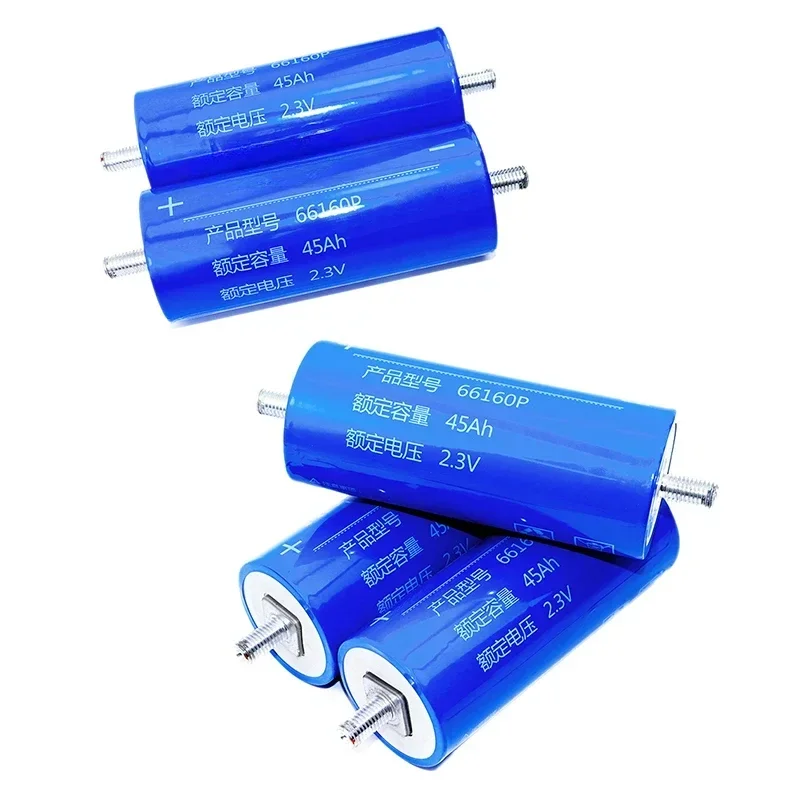 2.3V LTO Battery Yinglong 66160 Lithium Titanate Battery 30000 Cycles 10C Discharge For Car Audio Solar System Battery Pack
