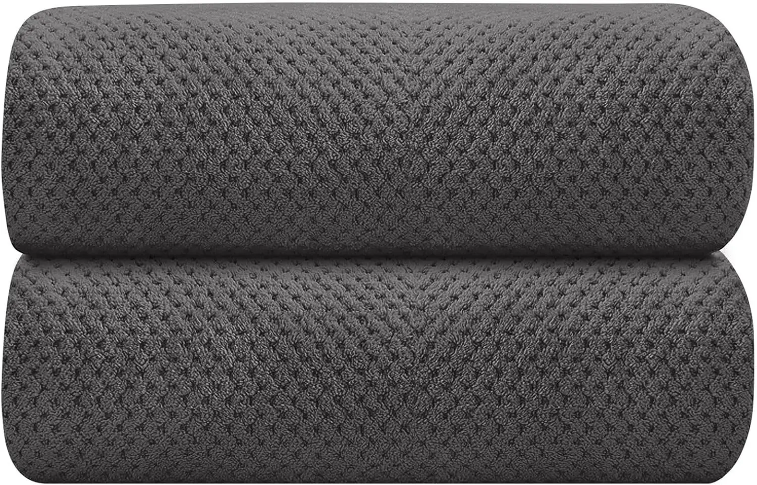 

Супермягкие микрофибровые полотенца для ванной, 2 штуки, быстро впитывающие влагу, быстросохнущие, для спорта, йоги, спа, фитнеса