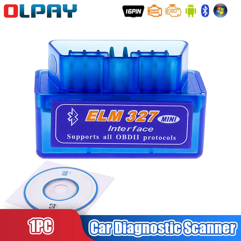 Mini Elm327 Obd2 Scanner Code V2.1 Bluetooth-compatible OBD2 Automobile Detector Code Reader Obd2 Car Scanner diagnose Tools