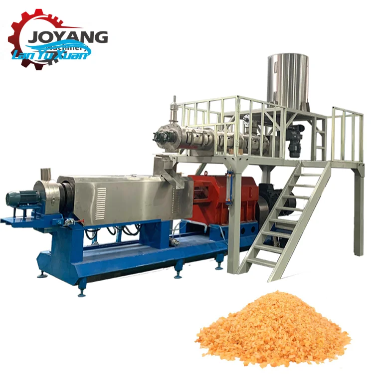 Bread Crumbs Equipment Breadcrumbs Extruder Machine Panko Bread Crumbs Production Machine Line