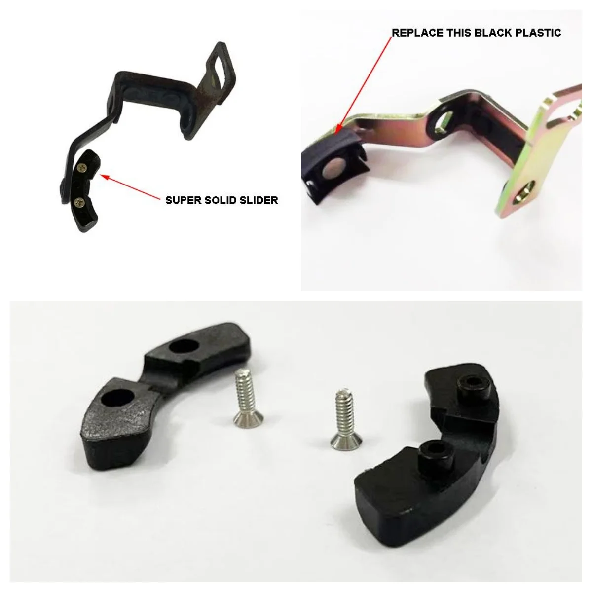 

Цельный супертвердый слайдер рычага переключения передач для 02A Trans для Golf MK3 / Jetta MK3 / Corrado (02A трос переключения передач)