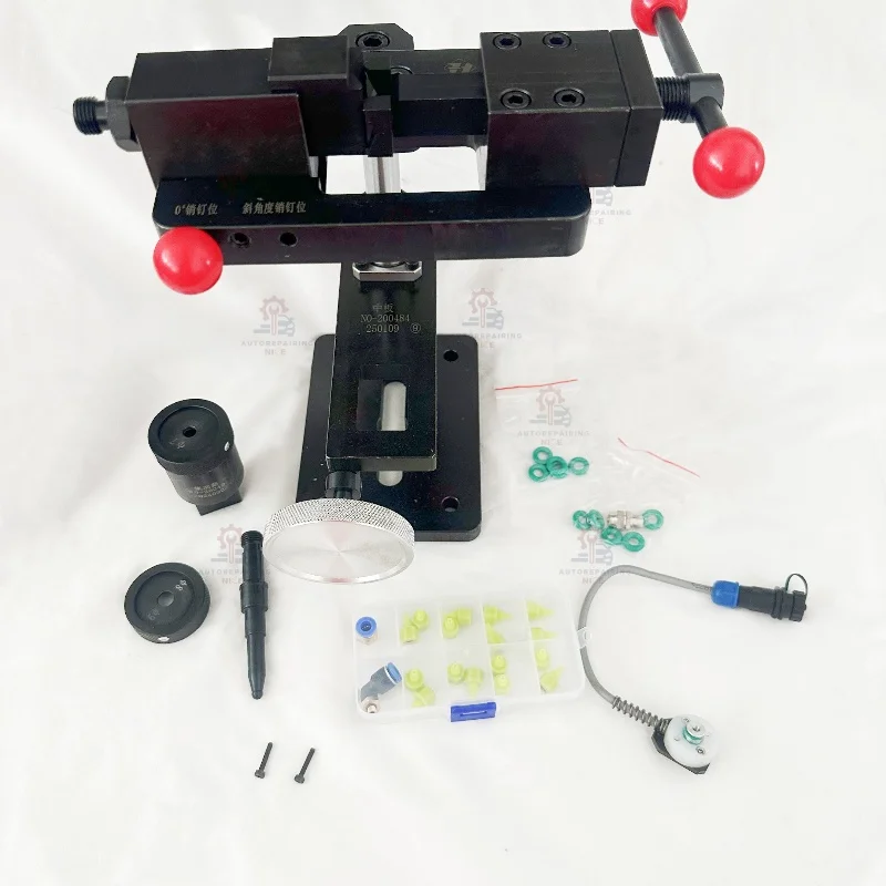 

Diesel Common Rail Injector Test Bench Fixture Frame Tool for BOSCH DENSO DELPHI SIEMENS CAT CUMMINS with BIP Function