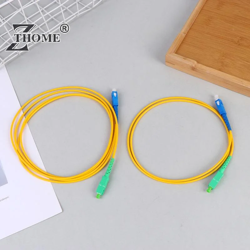 APC UPC UPC UPC Optical Fiber Patch Cord Cable Simplex FTTH SM Single-mode 1/2/3/5M Fiber Optic Jumper