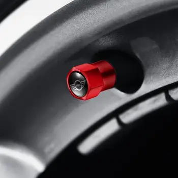 適用於BMWMini Cooper Countryman Clubman R55 R56 R60 F54 JCW F55的4個金屬汽車輪圈輪胎氣門嘴蓋 6 最佳銷售 迷你庫柏行李箱 - №6