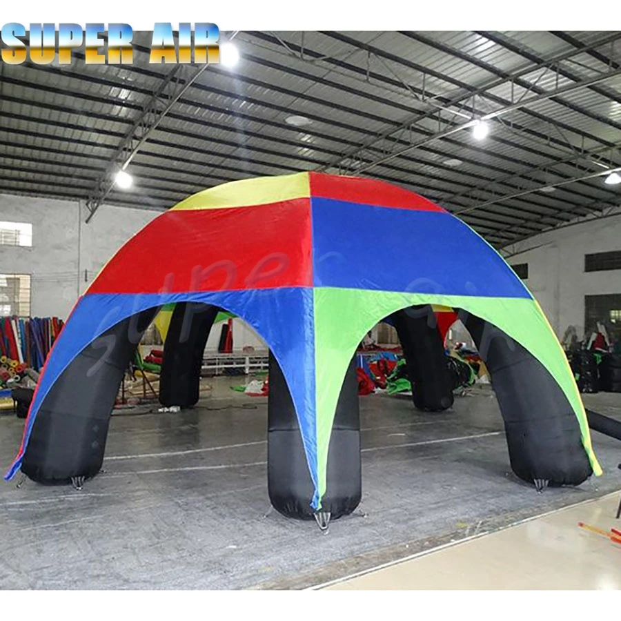 Inflatable Dome Tent High-Quality New Design Spider Tent with Logo for Advertising Inflatable Spider Tent