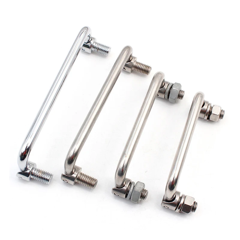 

305 Stainless Steel Multi-size Folding Industrial Equipment Thickened Iron U-Shaped Movable Solid Handle