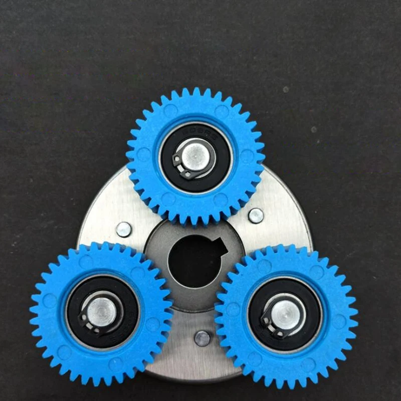 3Pcs 36T Electric Bicycle Wheel Hub Planetary Gears with Bearing Circlips E-Bike for Motor Mid Motor Accessories