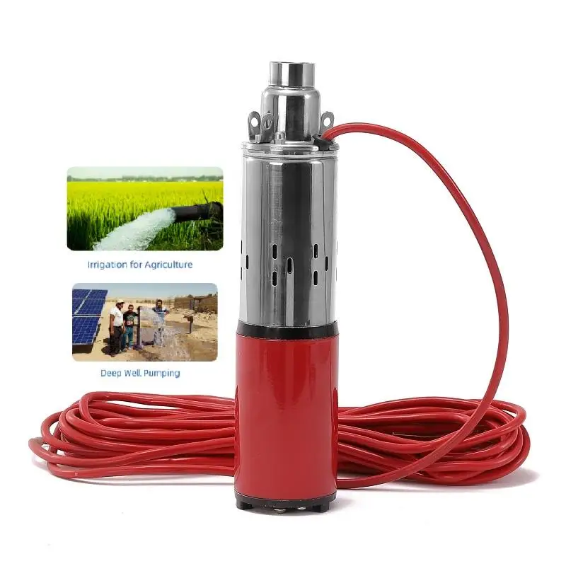 Customizable 260W Solar Submersible Well Pump with 40m High Pressure DC Motor OEM Sump Pumps