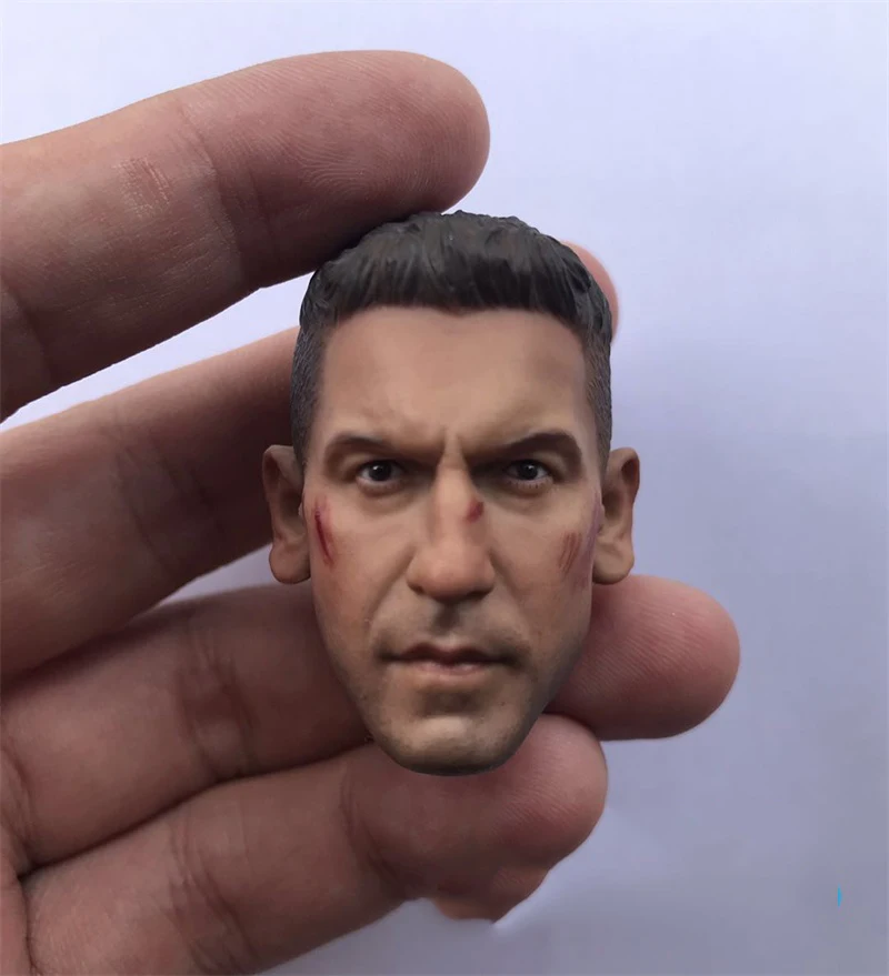 1/6 Male Man Joe Bonser Head Sculpture Carving Punish Model Fit 12inch Action Figures Collect