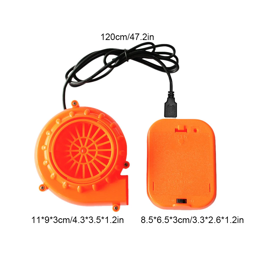 Dual Usage Fan For Amusement Park - High Air Volume Small And Exquisite Long Service Life ABS High Quality Low Noise