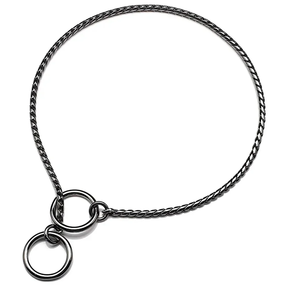 Brass Snake Chain Show Collar 2
