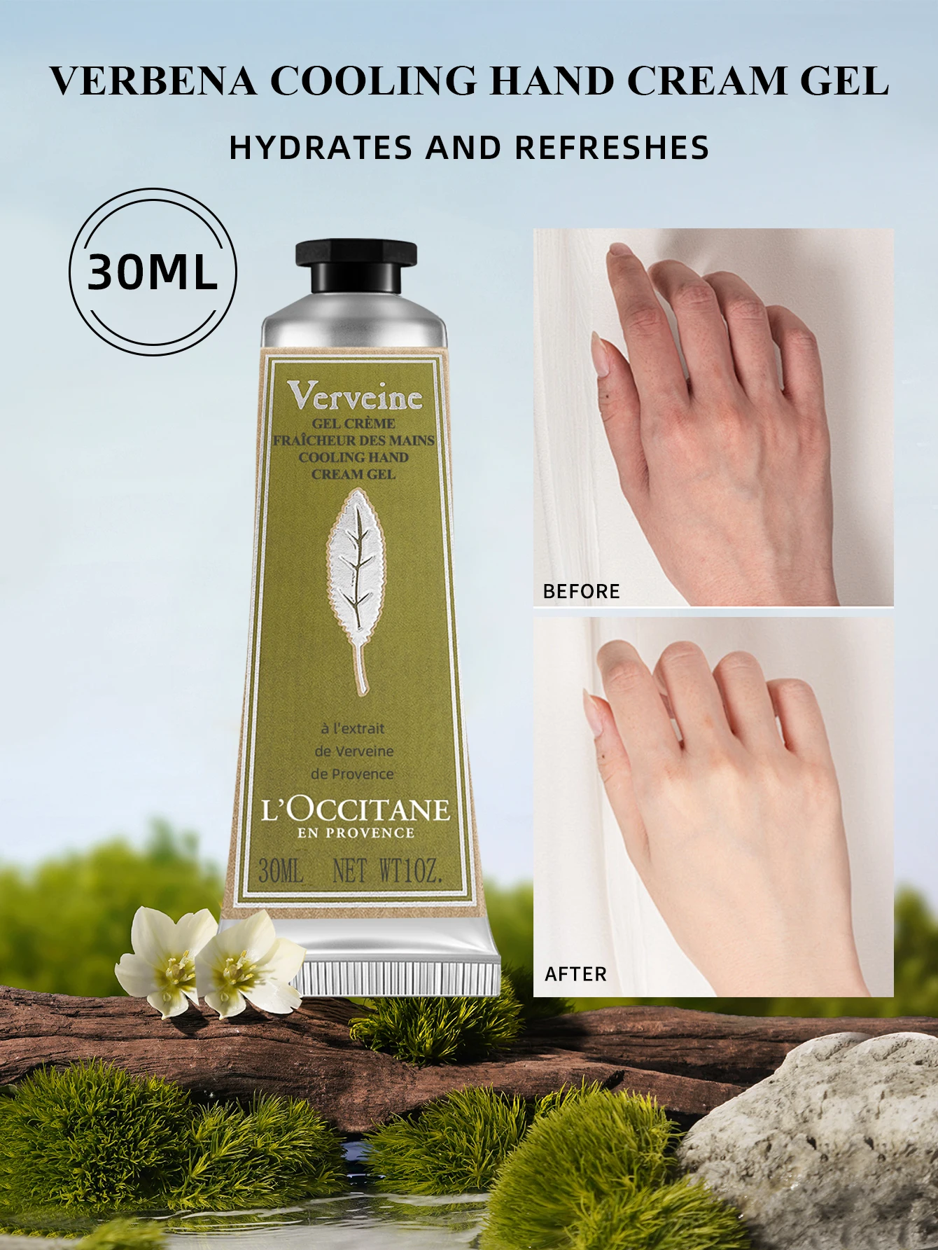 

L'Occitane en Provence Verbena Classic Hand Crema Nourishes and softens - 1.0 OZ./30ml