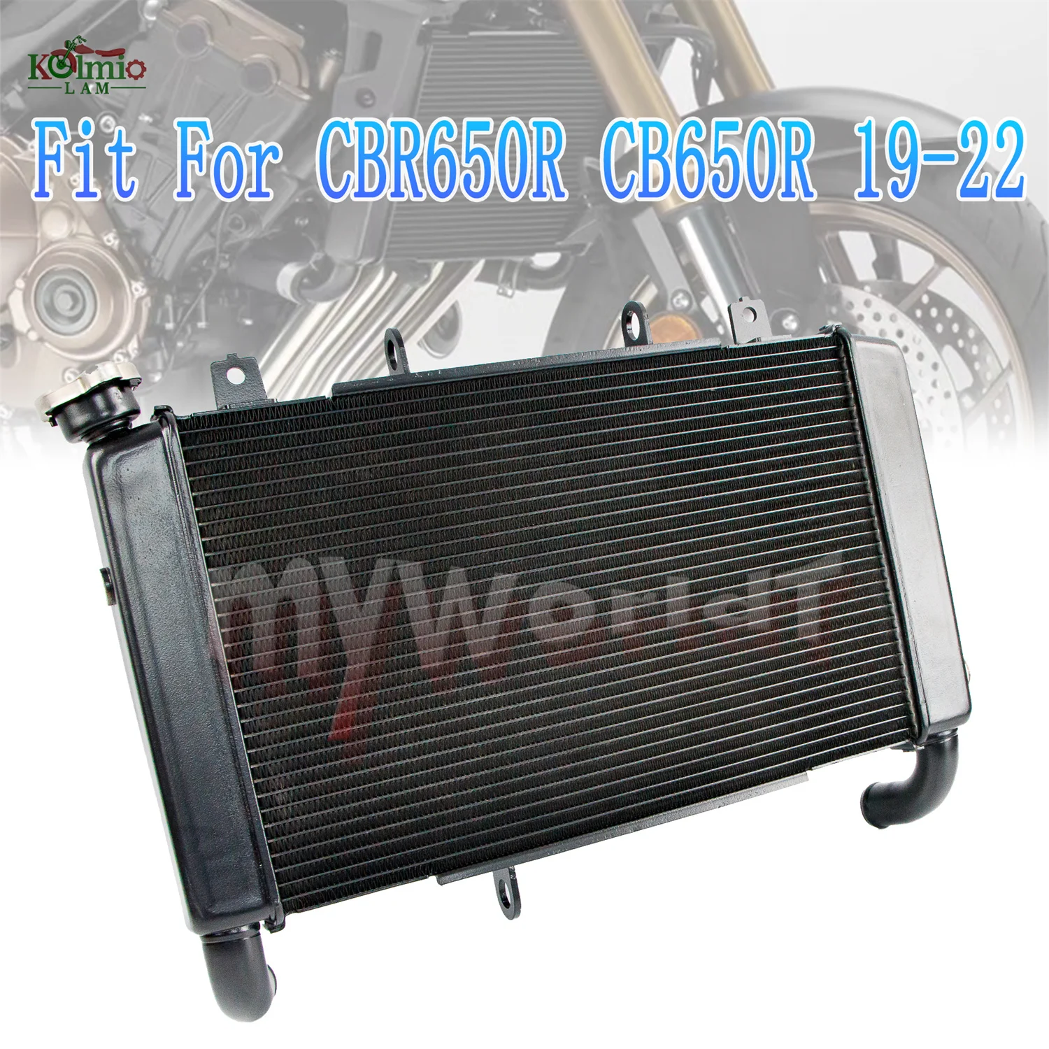 Fit For HONDA CBR650R CB650R 2019 - 2022 Motorcycle Aluminum Radiator Cooler CB CBR 650 CBR650 CB650 R 2020 2021 19 20 21 22