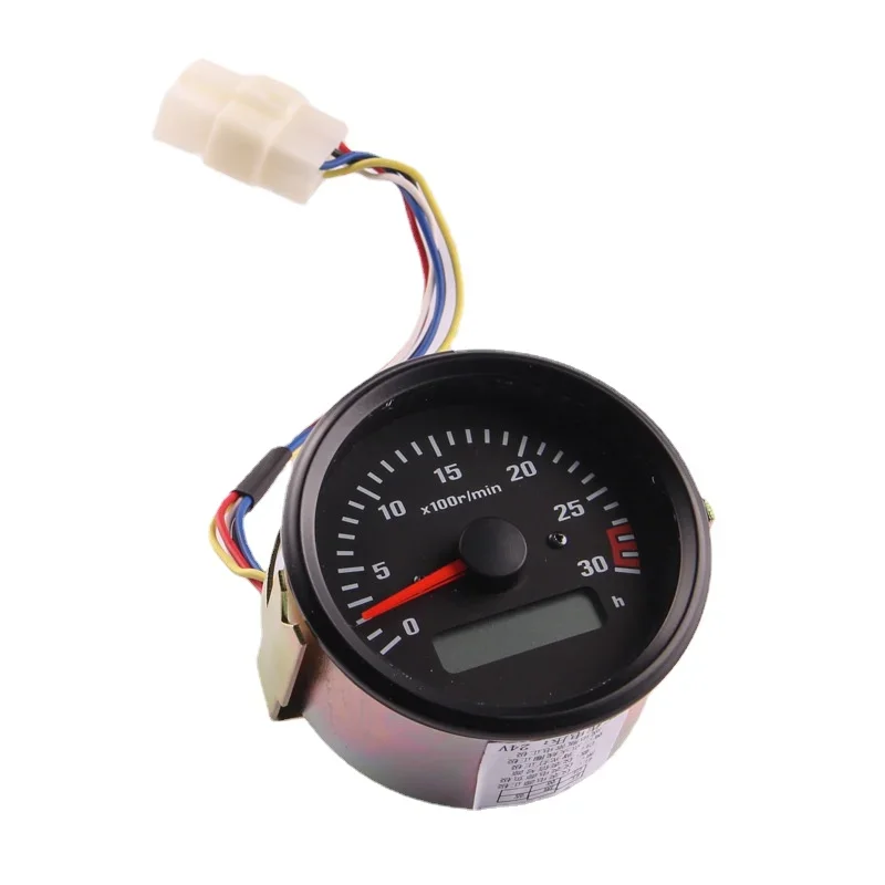 Generator Spare Parts Diesel Engine Mechanical Tachometer 3000RPM Hour Speed Meter Gauges