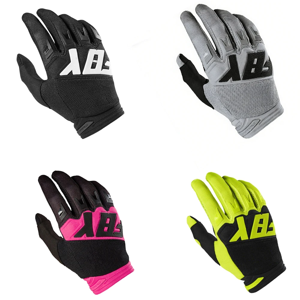 

Нескользящие износостойкие спортивные перчатки для мужчин и женщин, велосипедные спортивные аксессуары для мотоциклов, ветрозащитные BMX MTB ATV Off Road