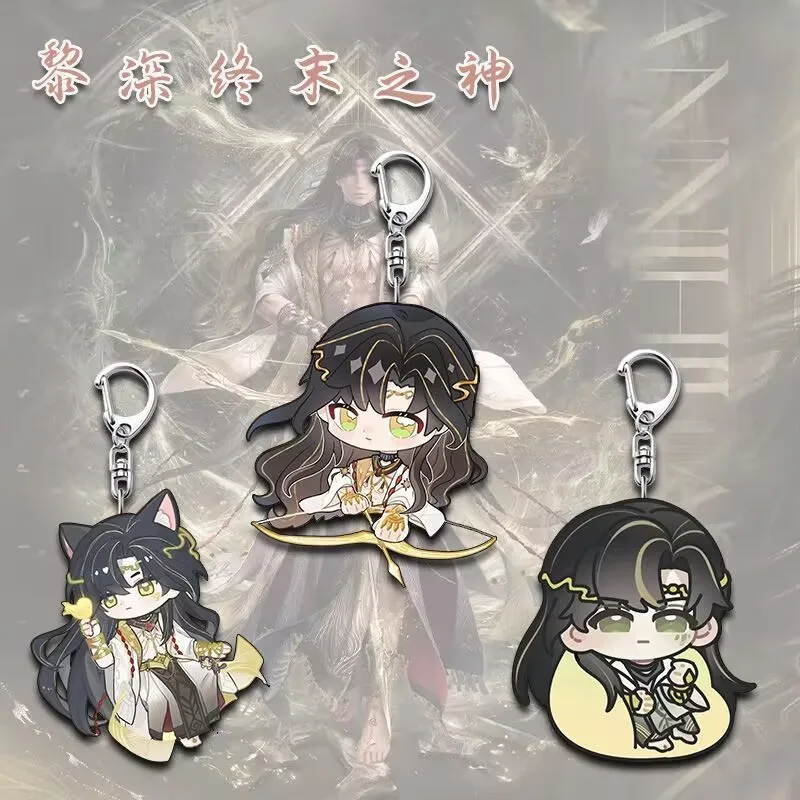 "الحب والفضاء العميق 'لي شين' نهاية الله لعبة لطيفة محيطية حقيبة مدرسية محمولة لتزيين سلسلة المفاتيح.