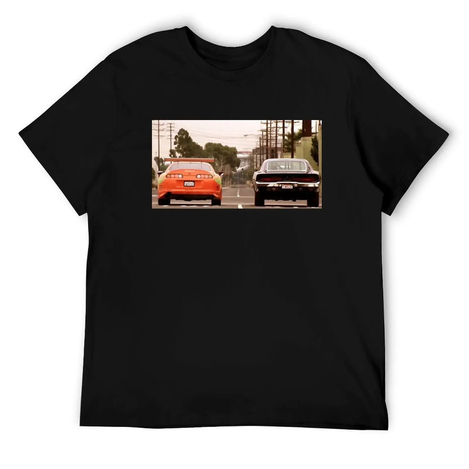 

The Fast And The Furious last race T-Shirt cotton t shirts man 100% man t shirt graphic T-Shirt