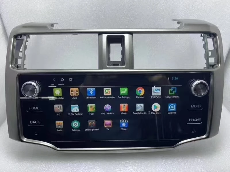 Android For Toyota 4 Runner 2009-2022 Navigation DSP Stereo Bluetooth Carplay Multimedia Player Android Radio