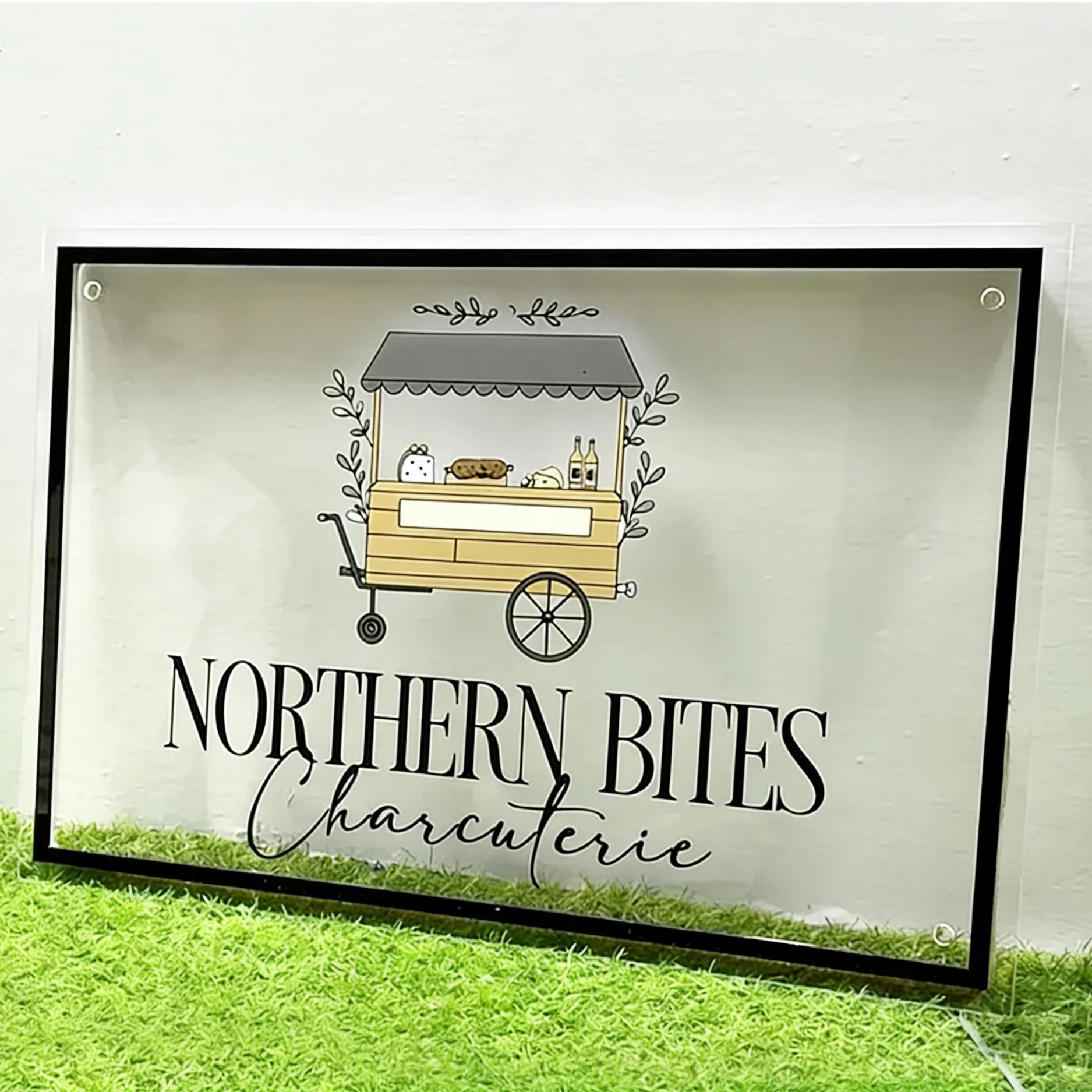 Personalized Signboard 3D Acrylic Wall Sign for Business Logo Sign Beauty Salon Logo Wall Decorations Custom Logo Wall Sign