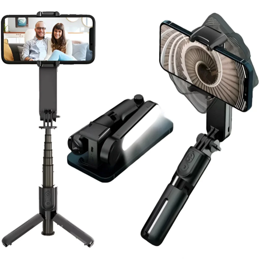 Estabilizador Smartphone Celular Gimbal  Bluetooth Tripé Fotos Vídeos Remoto Equilíbrio Estável L09 Envio Imediato