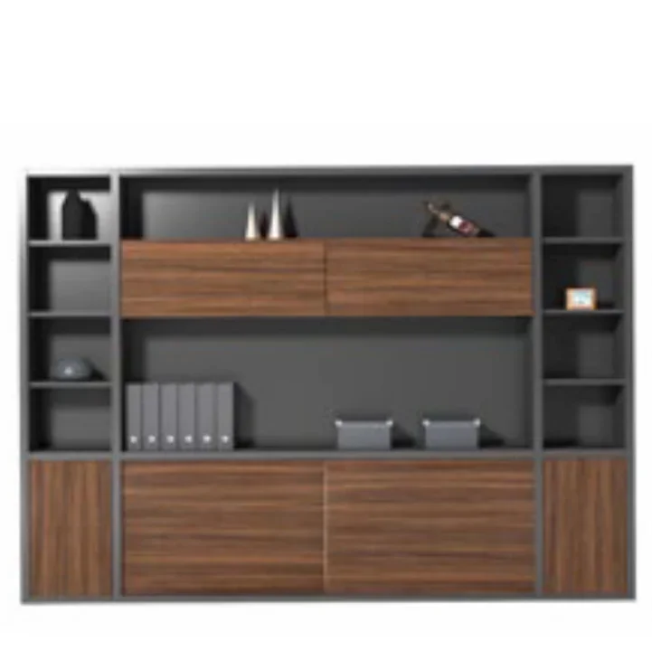 New Modular Office Furniture Laminate Wooden Filing Cabinet